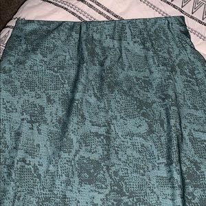 Women’s Snakeskin Print Skirt • Large